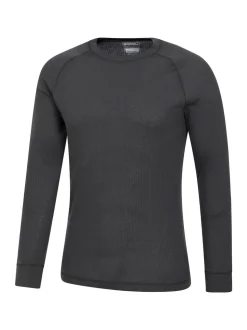 Gris - Mountain Warehouse Haut thermique Talus homme à col rond