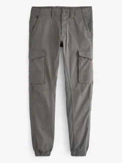 Gris - Pantalon cargo JACK & JONES
