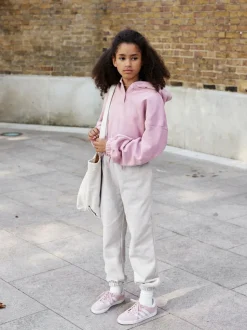 Gris - Pantalon de jogging surdimensionné 90s (3-16ans)