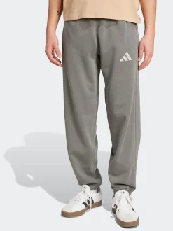 Gris - Pantalon de jogging adidas ample All Szn French terry délavé