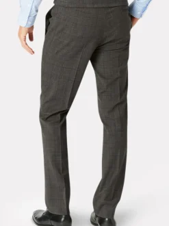 Gris - Pantalon slim Brook Taverner Cassino