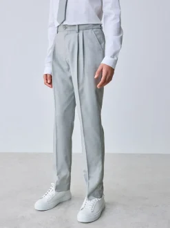 Gris - Pantalons de costume Baker By Ted Baker