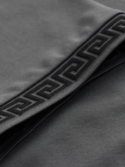 Gris - Polo à col intelligent Manches courtes