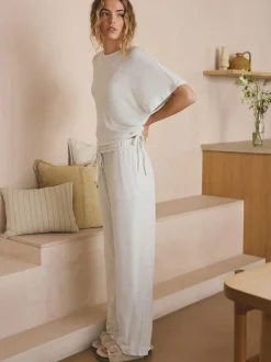 Gris - Pyjamas Manche courte confortable