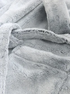 Gris - Robe de chambre hivernale