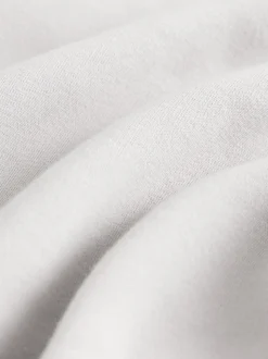 Gris - Short à poche zippée en jersey brossé