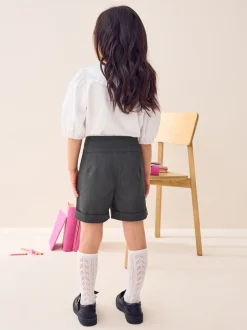 Gris - Shorts pour l'école (3-16ans)