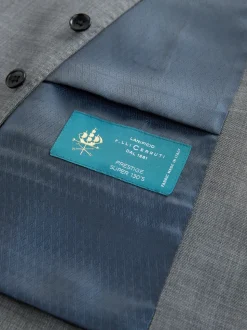 Gris - Signature Cerutti ! Gilet de costume 00% en laine italienne