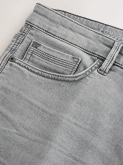 Gris - Skinny Fit (Skinny Fit) - Jeans stretch de confort