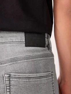 Gris - Skinny Fit (Skinny Fit) - Jeans stretch de confort