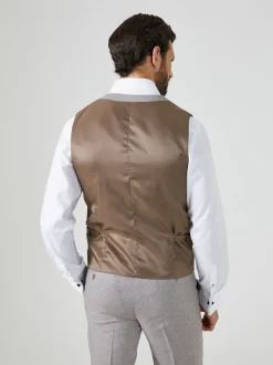 Gris - Skopes Jude Tweed Coupe sur mesure Suit Gilet