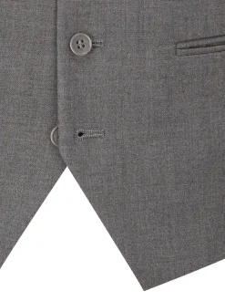 Gris - Skopes Madrid Regular Fit Suit Waistcoat (gilet de costume à coupe régulière)
