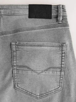 Gris - Slim Fit (Slim Fit) - Jeans stretch de confort