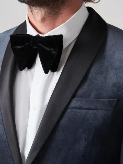 Gris - Slim Fit (Slim Fit) - Blazer en velours