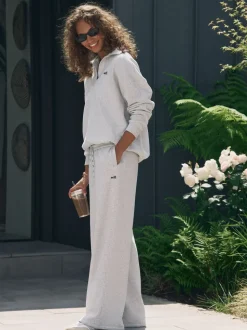 Gris - soi-même. Pantalon de jogging coupe large