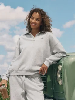 Gris - soi-même. Sweat de rugby