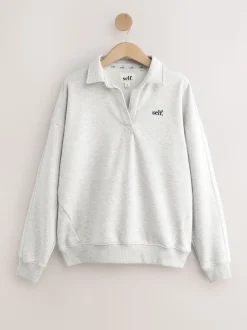 Gris - soi-même. Sweat de rugby