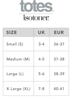 Gris - Totes Isotoner Terry Ballet chaussons à nœud