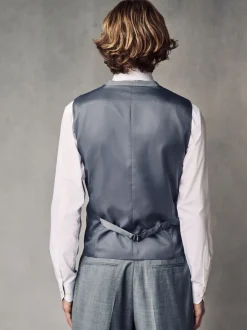Gris - Veste Coupe classique en Blend mélangée Motionflex