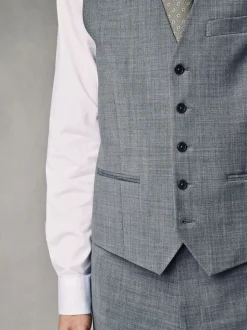 Gris - Veste Coupe classique en Blend mélangée Motionflex