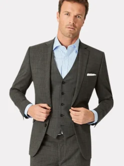 Gris - Veste slim Brook Taverner Cassino