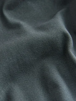 Gris anthracite - Coupe fuselée régulière - Pantalon cargo stretch en coton