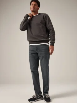 Gris anthracite - Lit 1 place - Coupe ajustée Classic Jeans extensibles