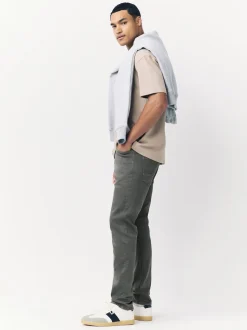 Gris anthracite - Skinny Fit (Skinny Fit) - Jeans stretch de confort