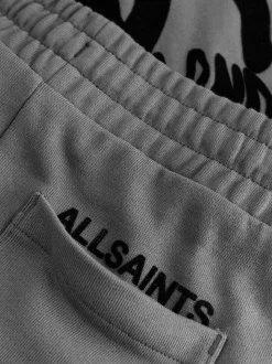 Gris anthracite/floqué - Ensemble t-shirt et short en molleton smALLSAINTS Orlando