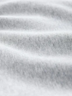 Gris chiné/bleu marine - Lot de 2 pantalons de jogging épais à dos brosse droit