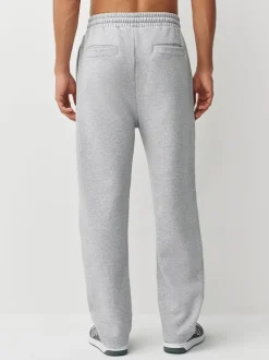 Gris chiné/bleu marine - Lot de 2 pantalons de jogging épais à dos brosse droit