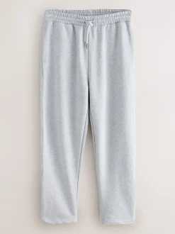 Gris chiné/bleu marine - Lot de 2 pantalons de jogging épais à dos brosse droit