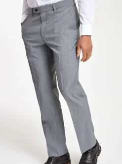 Gris clair - Ajustement régulier - Pantalon intelligent stretch