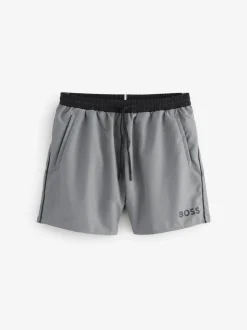 Gris clair - BOSS Starfish Quick Dry Shorts de bain