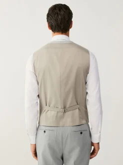 Gris clair - Gilet extensible Motionflex à coupe régulière