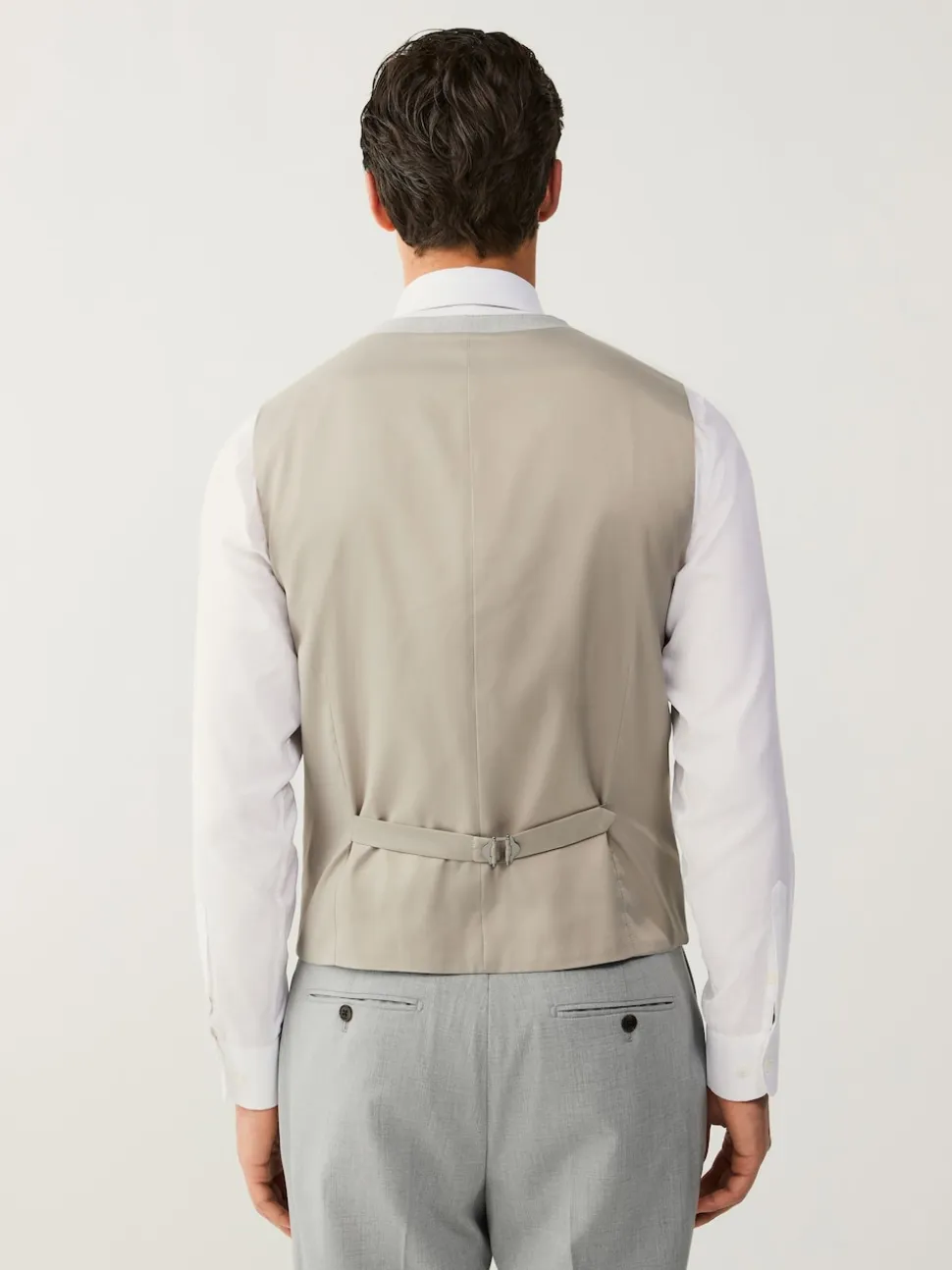 Gris clair - Gilet extensible Motionflex à coupe régulière