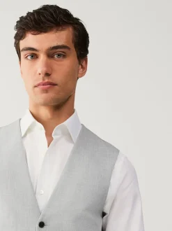 Gris clair - Gilet extensible Motionflex à coupe régulière