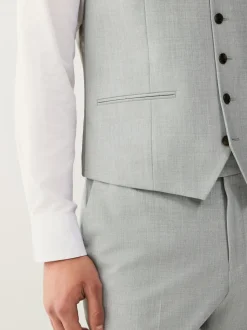 Gris clair - Gilet extensible Motionflex à coupe régulière