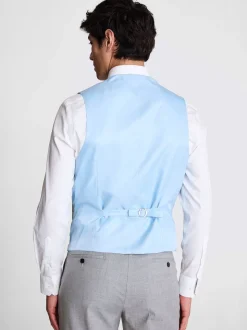 Gris clair - Habillé - Gilet de costume extensible MOSS