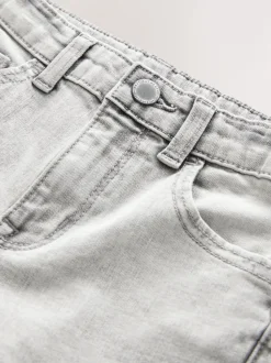 Gris clair - Jeans extensibles (3-17yrs)