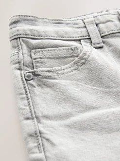 Gris clair - Jeans extensibles (3-17yrs)