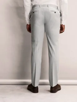 Gris clair - Moulant - Pantalons extensibles à taille élastiquée Motionflex