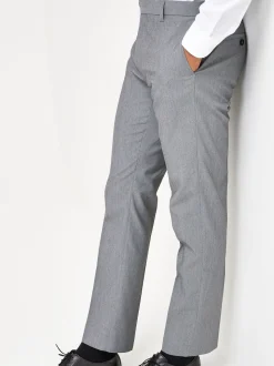 Gris clair - Slim Fit (Slim Fit) - Pantalon intelligent stretch