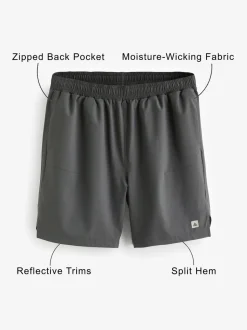 Gris d'ardoise - 7 Inch - Short de sport Active Gym