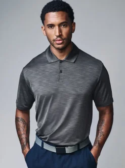 Gris d'ardoise - Polos d’entraînement en maille Active Golf