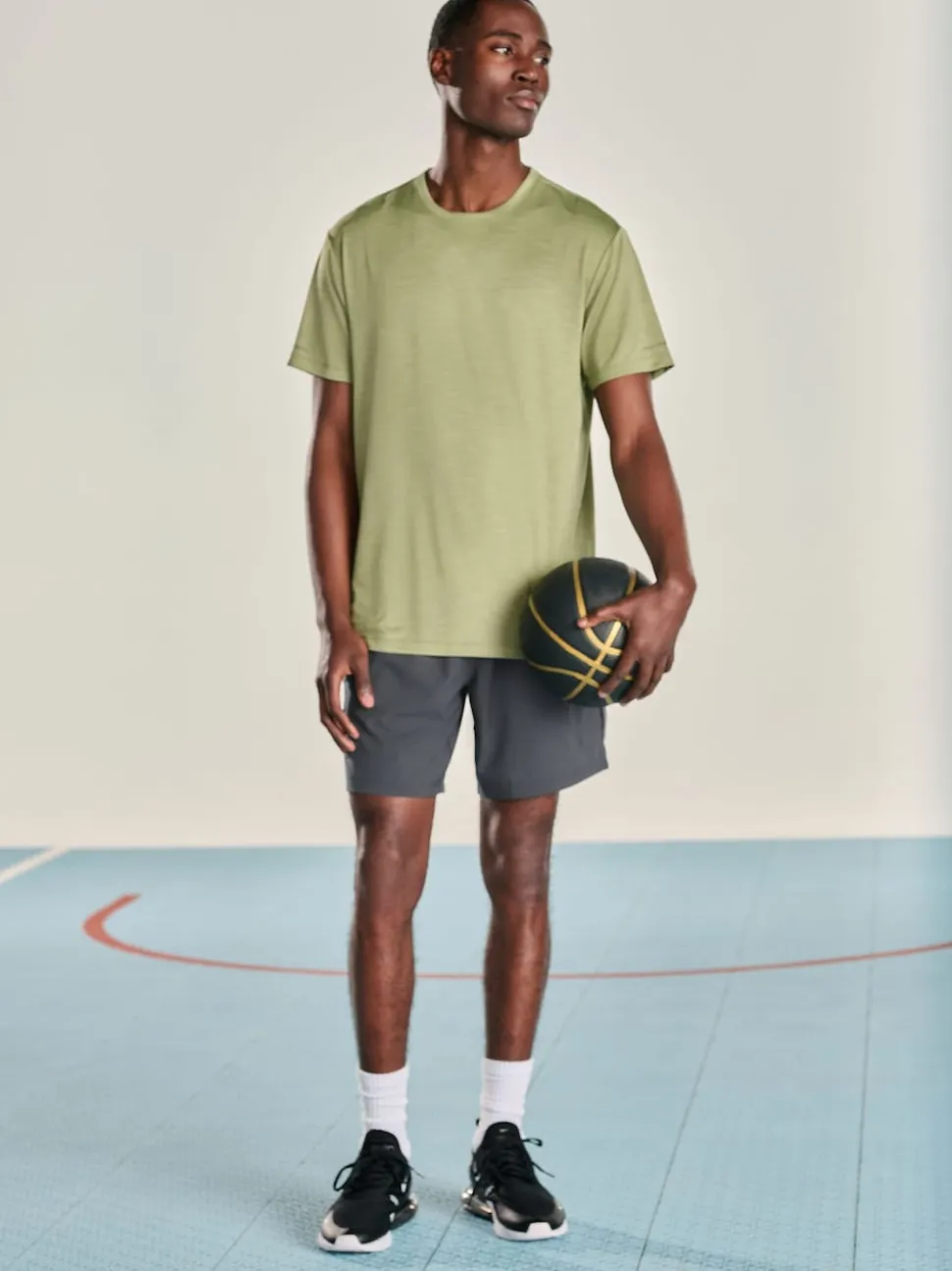 Gris d'ardoise - Short d’entraînement Active Cargo Gym