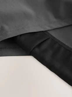 Gris d'ardoise - Shorts Active 2-en-1