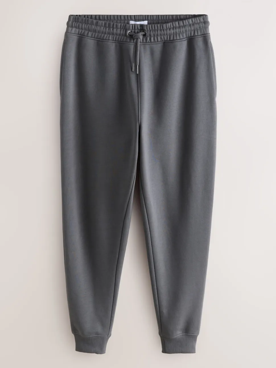 Gris d'ardoise - Slim Fit (Slim Fit) - Pantalon de Joggings en coupe ajustée à dos brosse