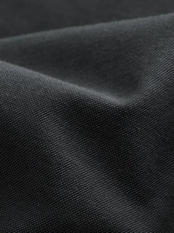 Gris de charbon de bois - Chemise Oxford stretch à manches longues