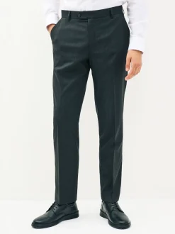 Gris de charbon de bois - Coupe sur mesure - Pantalon intelligent stretch